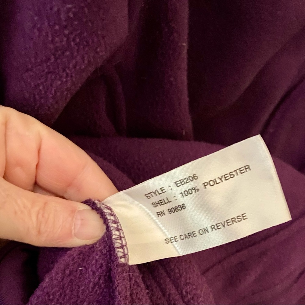 💥EDDIE BAUER LADIES HOODED FULL-ZIP FLEECE JACKET STYLE EB206💥 - Picture 11 of 16